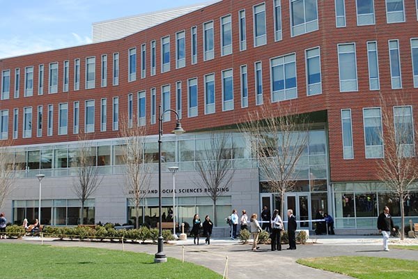 The Health and Social Sciences Building at UMass Lowell