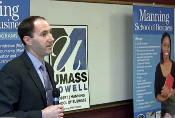 
          Craig MacKenzie, a senior vice president with the Lowell Five Cents Savings Bank and a Manning School of Business alumnus, answers students&rsquo;&nbsp;questions about launching a career.
        