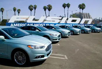 Asst. Prof. Berk Talay is investigating whether stock market reaction to marketing activities can help automakers and other businesses predict the success of new products. &nbsp;&copy; Ford Motor Company