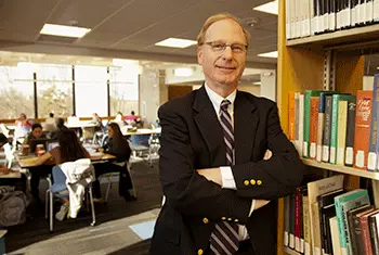 
						Director of Libraries George Hart says student success is his top priority.
						