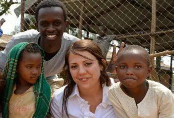 Students in the program take a world view, like&nbsp;Vanessa Colomba, who learned about a Rwandan organization for young survivors of the genocide.