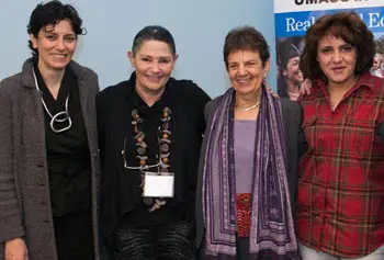Prof. Paula Rayman spoke in the Distinguished American Speaker series for the U.S. Embassy in Tel Aviv.