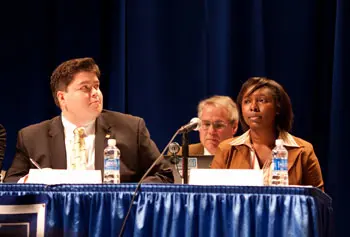 Scott Conway, who earned a bachelor's degree in political science, is working on the advance team for Mitt Romney's presidential campaign. He served as a panelist at the UMass Lowell-Boston Herald Democratic U.S. Senate candidate debate.