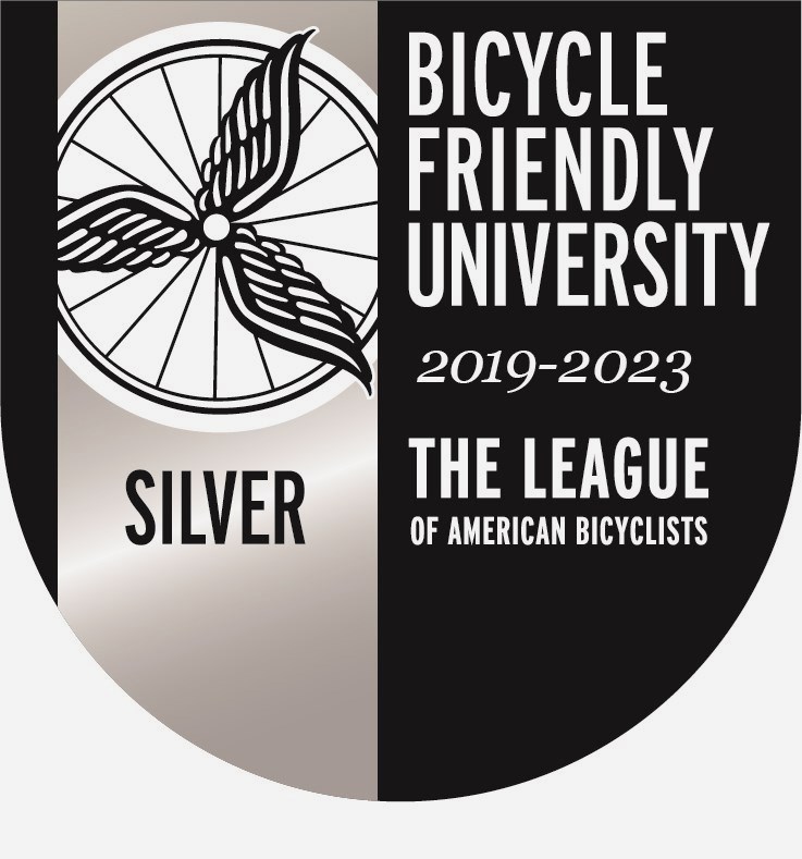 Bicycle Friendly University Seal Silver