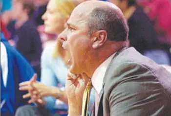 UMass Lowell men&rsquo;s basketball coach Greg Herenda can get emotional on the sidelines.