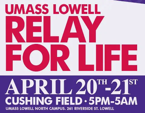 Students are bringing Relay For Life to UMass Lowell to raise money for cancer research.