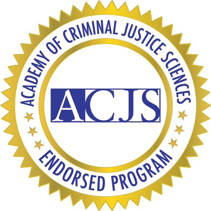 Academy of Criminal Justice Science Endorsed Program gold seal