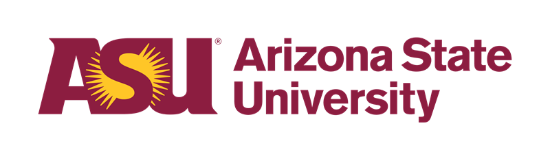 ASU Arizona State University logo.