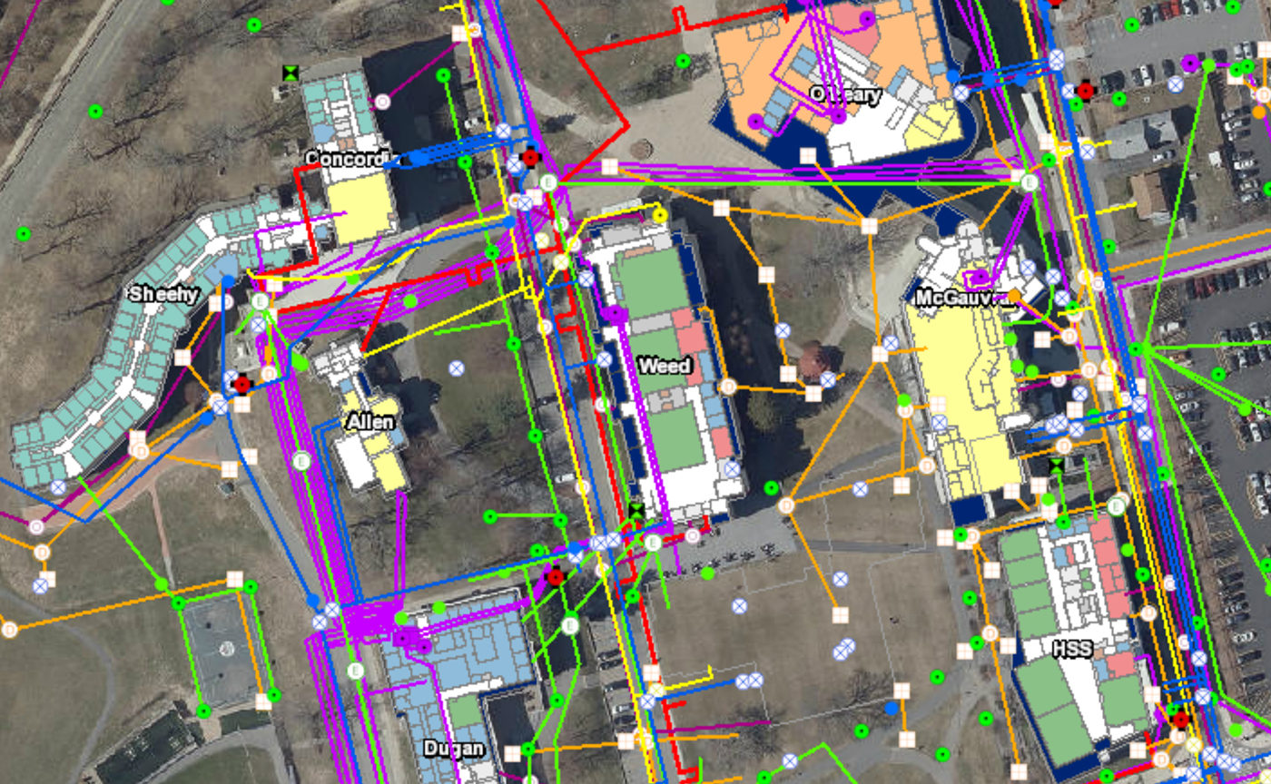 Umass Lowell Campus Map