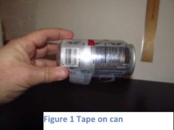 Figure 1 Tape on can