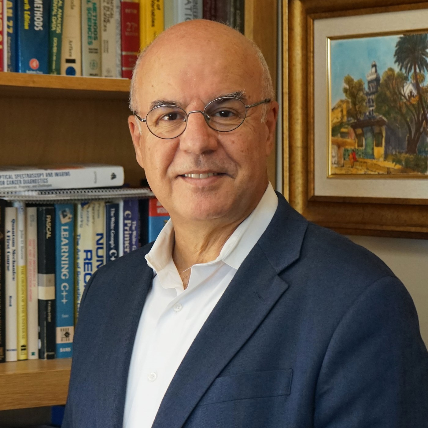 Headshot of professor and dean of the Kennedy College of Science, Noureddine Melikechi.