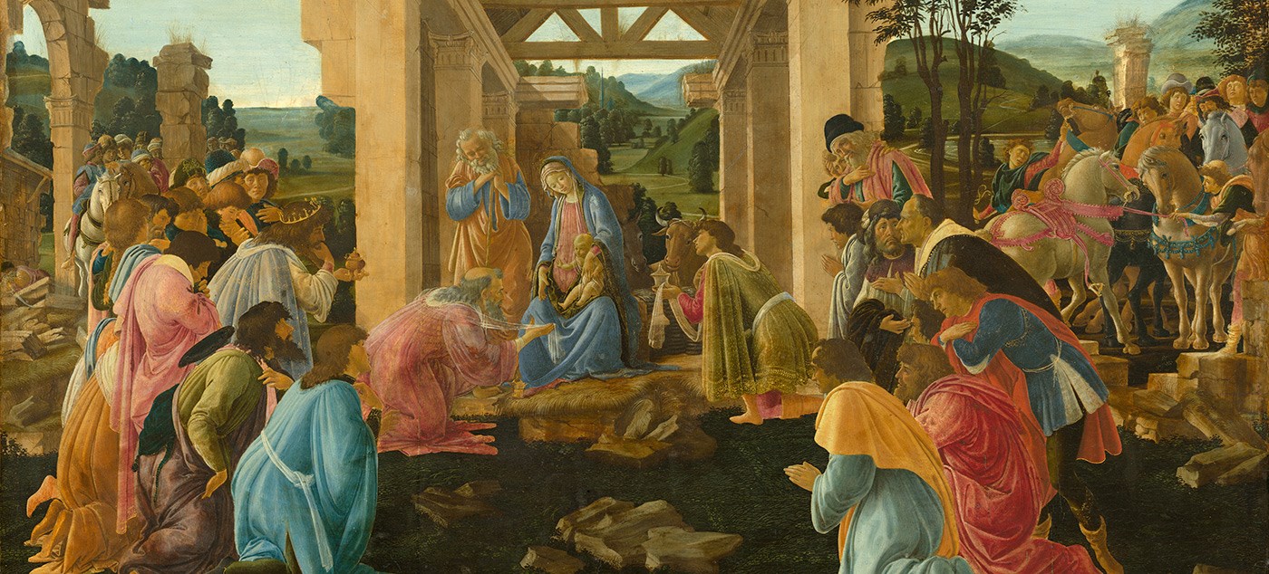 The Adoration of the Magi, - Sandro Botticelli