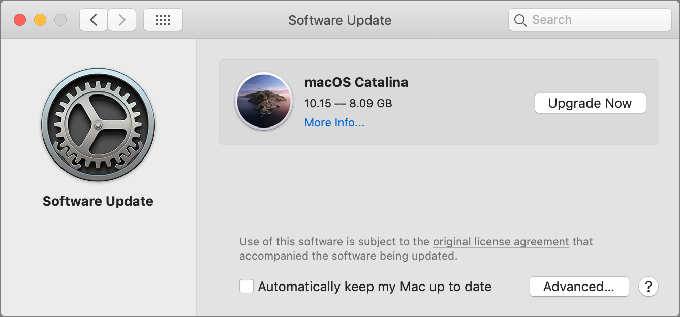 newest mac os update